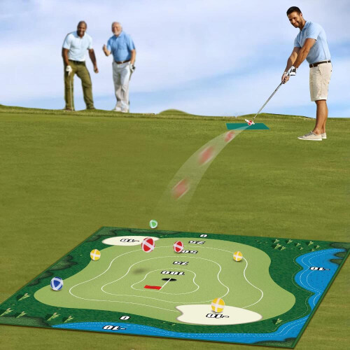 Χαλί παιχνιδιού γκολφ Chipping Game με μπάλες γκολφ Chipped Σετ γκολφ Χαλί εσωτερι 2