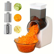 Râpe à fromage électrique, trancheuse électrique multifonctionnelle, trancheuse à légumes, machine à salade, robot culinaire