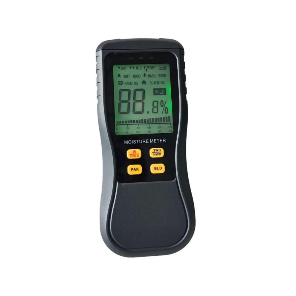 Moisture Meter Non Destructive Induction Moisture Detector For Softwood Hardwood Packing Building Materials 9092950372499
