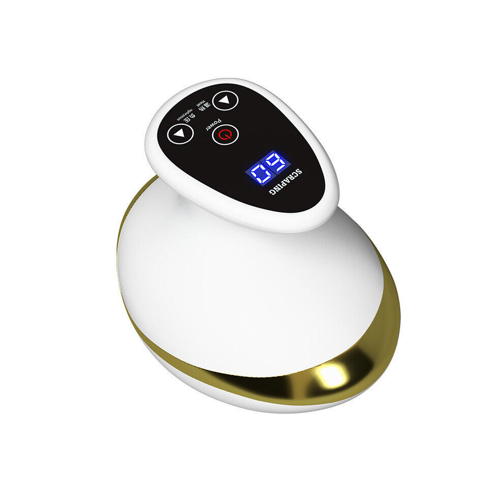 Home Electric Guasha Scraping Massage Cupping Body Massager Vacuum Cans Suction Cup Heating Fat Bur