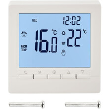 Termostato digital programable para caldera de gas, regulador de temperatura de calefacción, termostato inteligente, controlador de temperat