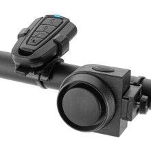 Bicycle Anti-Theft Alarm Wireless Remote Control Electric Bell Burglar Safety Warning Horn