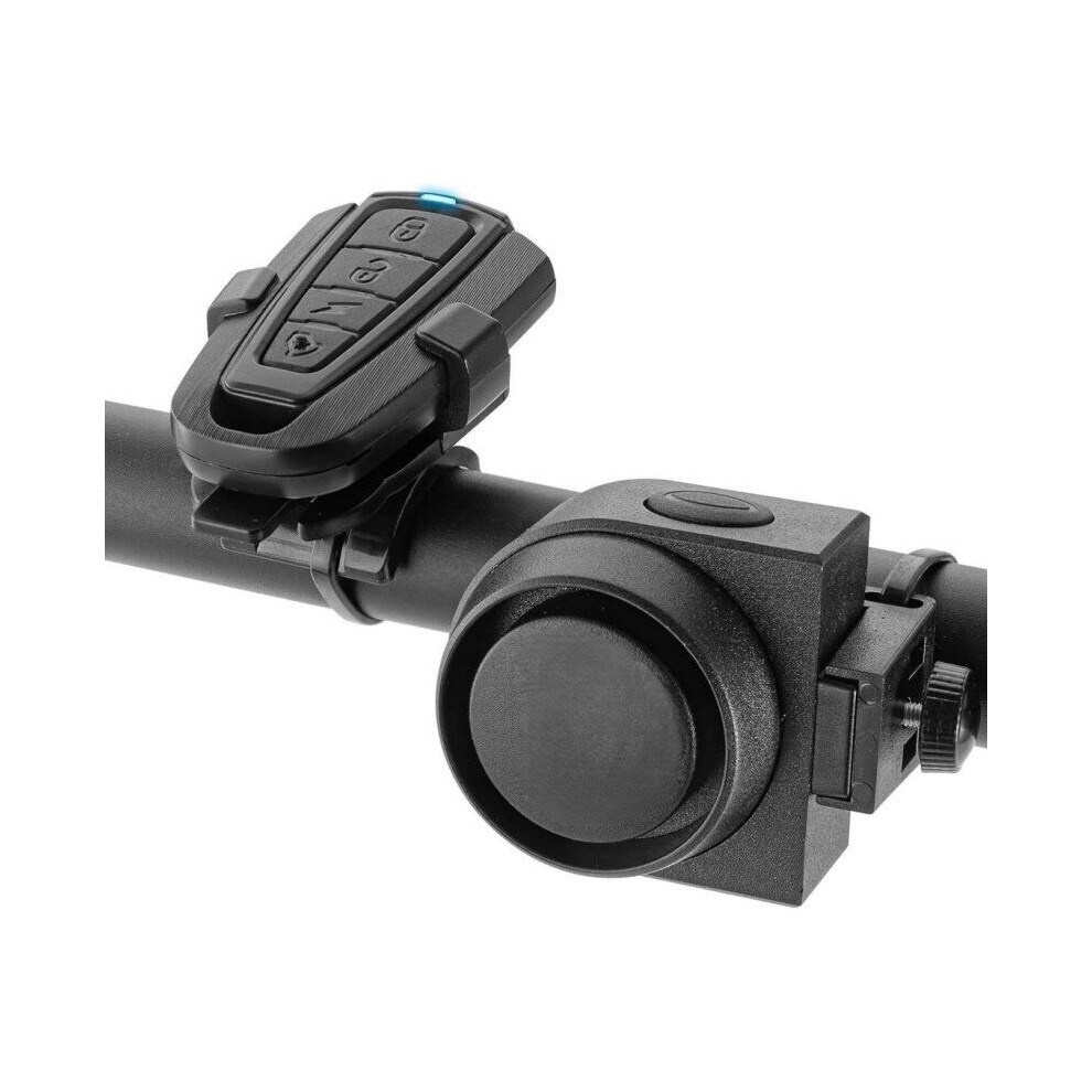 Bicycle Anti-Theft Alarm Wireless Remote Control Electric Bell Burglar Safety Warning Horn-image-OPC-PKG5C52-NEW