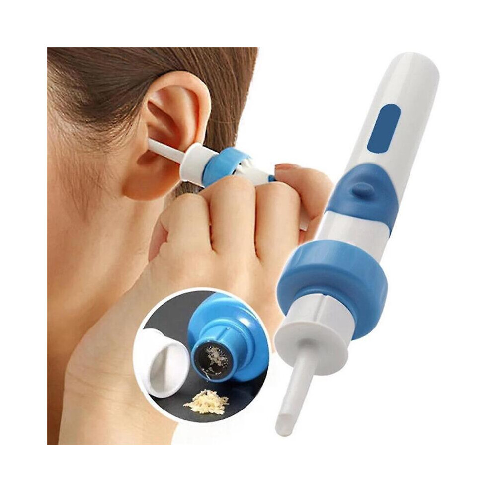 Earwax Removal Kit, Ear Cleaner, Portable Automatic Electric Vacuum Ear Wax, Safe and Comfortable Ear Vacuum Cleaner Easy Earwax Remover Sof