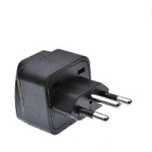 Universal Brazil Plug Adapter 3 Pin Eu Euro Au Us Uk To Brazil Travel Adapter Electric Power Cord Charger Socket Outlet