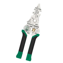 Professional Ergonomic Folding Stripping Plier Suitable for Electrical Cable Wire Cutting Stripping Home Industrial Use Multicolor
