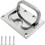 Stainless Steel 316 Flush Lift Ring Hatch Pull Handle Locker Cabinet Boat 1