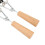 1 Pair Wooden Pull Up Grips Professional Arm 13