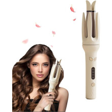 Automatic Hair Curler 32mm Negative Ions Electric Ceramic Curling Hair Stick Rotating Curl Waves Anti-Tangle Curling Iron Styler