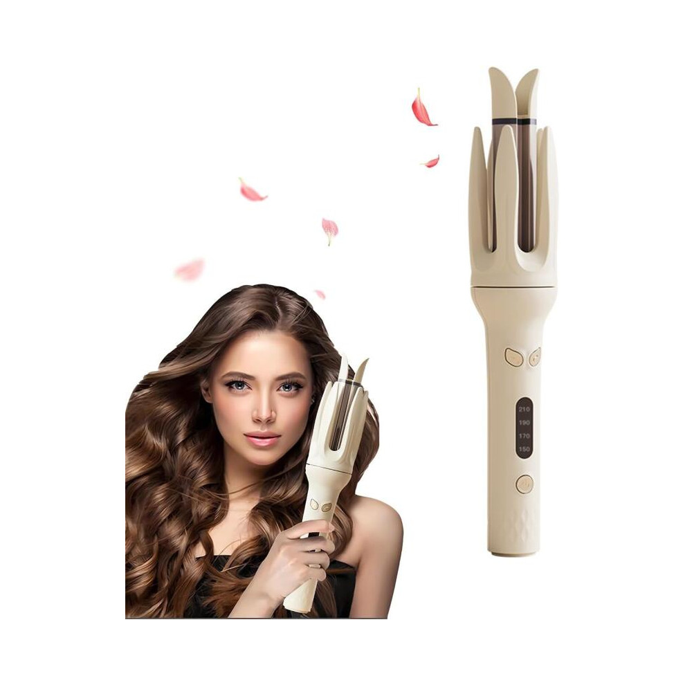 Automatic Hair Curler 32mm Negative Ions Electric Ceramic Curling Hair Stick Rotating Curl Waves Anti-Tangle Curling Iron Styler