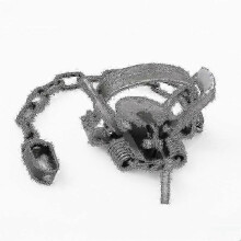 Srbtv-outdoor Metal Coil Trap for Fox Bobcat Vole Skunk Muskrat Rabbit Pest Control Garden Tool