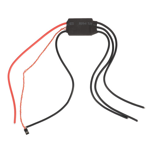 ESC 50 A pour bateau RC, câble de 9,8 po, bidirectionnel, 12-25,2 V 1