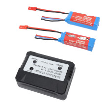 7,4 V 400 mAh 20C RC Lipo Akku mit JST-Anschluss für 1/28 RC Auto