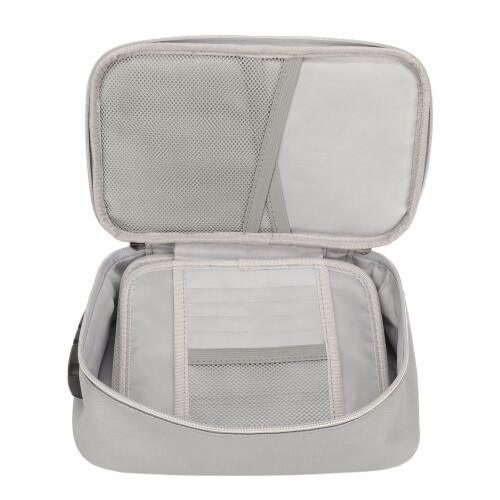 Multi-Layer Silicone File Organizer Bag with Lock, 25x18.5x8cm 2