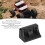 Support de Panhard en aluminium SCX10 II 1/10 noir 4