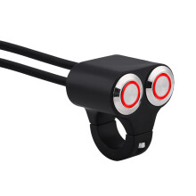 7/8inch 22mm Motorcycle Handlebar Switch Headlight