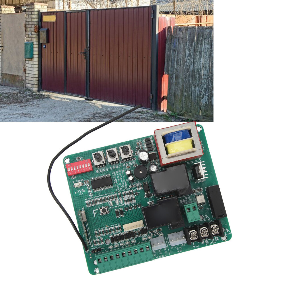 Sliding Gate Circuit Board With Leds, Manual & Slow Speed Control 5061349355263