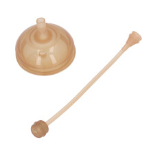Weighted Silicone Nipple Straw Replacement for 12+ Months, Soft Wide Neck