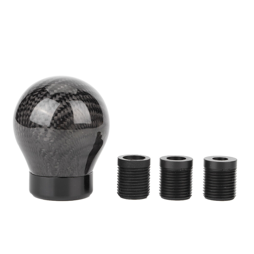 Universal Carbon Fiber Style Gear Shift Knob Head 8320539246253