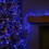 Premier 37.5m 3000 LED Christmas Cluster Multi-Action String Lights with Timer in Blue, Purple & White 5