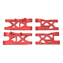 Bras avant/arrière en aluminium pour Mojave 4S 1/8 rouge