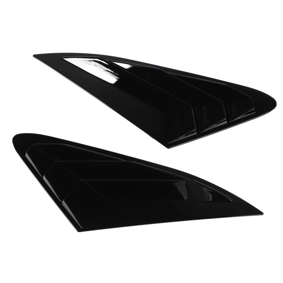 Gloss Rear Louvers For Kia K5 - Sporty & Scratch Resistant Black 8781349355649