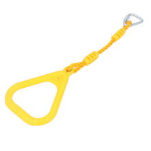 Strong Obstacle Course Gymnastic Swing Rings, Plastic & Iron, Indoor Outdoor