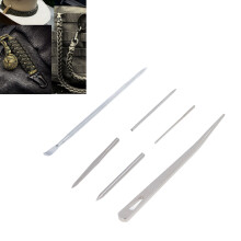 Set di cucitura in paracord da 6 pezzi in acciaio inossidabile 106 g 3,7 oz