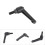 Black Color Clamping Lever Adjustable Handle with 6