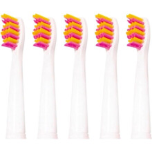 Compatible avec les têtes de brosse à dents électriques Seago pour SG507 SG515 - lot de 5 Rose