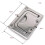 Stainless Steel 316 Flush Lift Ring Hatch Pull Handle Locker Cabinet Boat 5