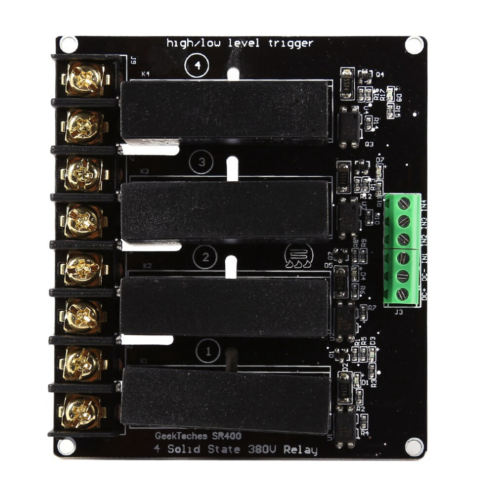 380V 8A 4 Channels Solid State Relay Module Board