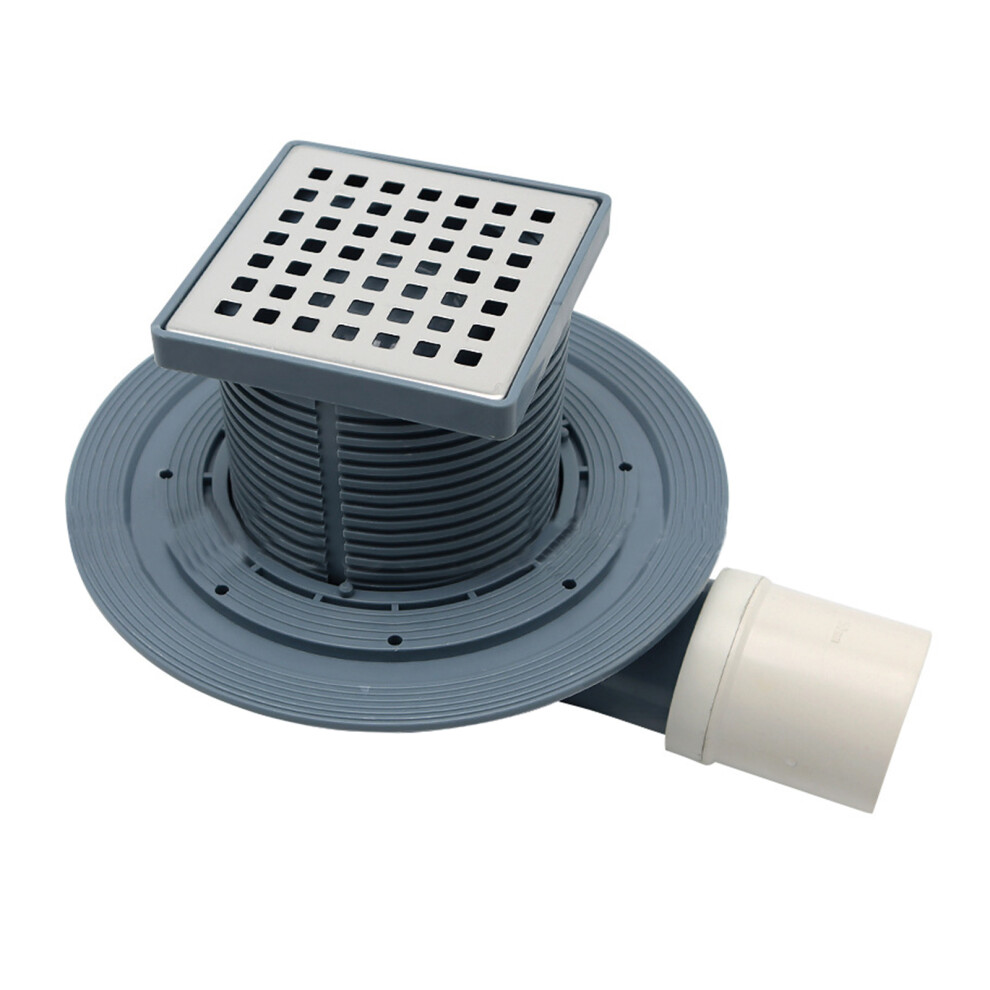 Square Floor Drain Bathroom Drain Strainers Anti-Blocking Drain 7751000081966