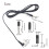 6.35mm 3 Meter Guitar Noiseless Cable Shield For Mic Speaker 3