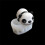 Dozing Panda Shaped Silicone Chocolate Moulds Baking Tools for 6