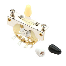 Guitar Pickup Lever Switch Guitar Pickup Selector Switch with 3Pcs Plastic Tip