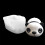 Dozing Panda Shaped Silicone Chocolate Moulds Baking Tools for 5