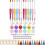 Beadable Ballpoint Pen Set Including Beads, Swivel Snap Hooks 1