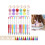Beadable Ballpoint Pen Set Including Beads, Swivel Snap Hooks 2