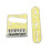 Guitar Roller Saddle Bridge 6 String Control Plate Hardtail with 1