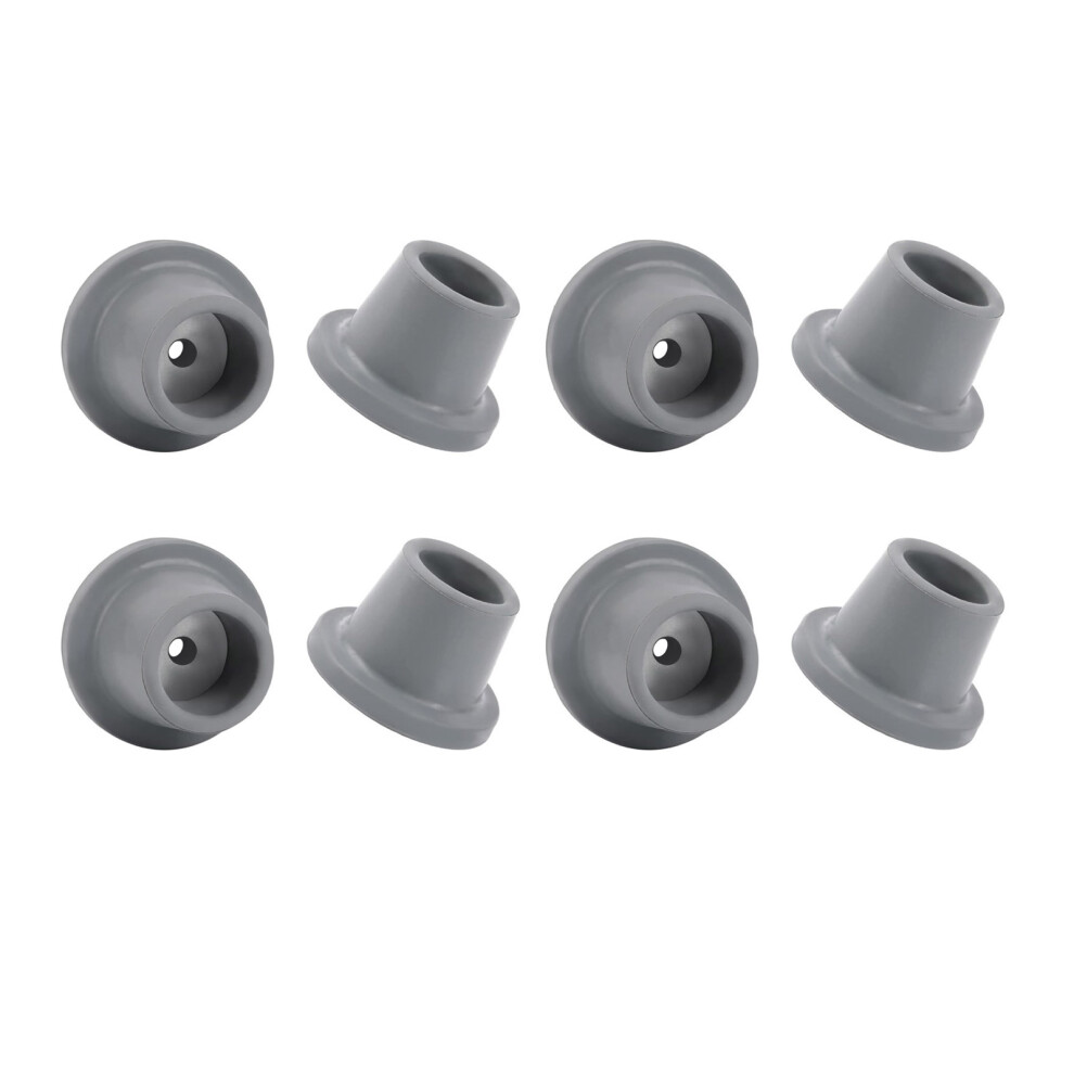 8pcs Rubber Feet for Shower Chair Non Slip Caps with Wide Stand