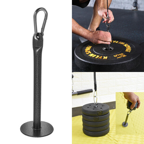 Weight Plate Loading Pin Dumbbell Rack Serving Tray Workout 1