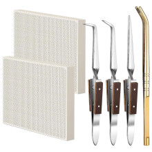 Soldering Board Locking Tweezers Iron Material for Precise and