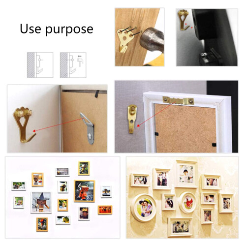 160pcs Versatile Hooks for Calendars, Clothing, and Accessories 2