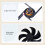 Efficient USB Fan for PC Cooling Reduce Temperature and Improve 6