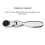 Professional Mini Micro Ratchet Wrench 72Teeth Gear 180 Rotate 4