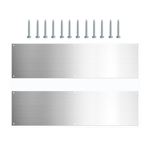 Door Kicking Plate for Exterior Doors Stainless Steel Avoid The
