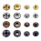 120 Sets Sewing Snap Fastener Kits Metal Snap Button with Punch 5