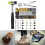 120 Sets Sewing Snap Fastener Kits Metal Snap Button with Punch 2
