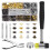120 Sets Sewing Snap Fastener Kits Metal Snap Button with Punch 1